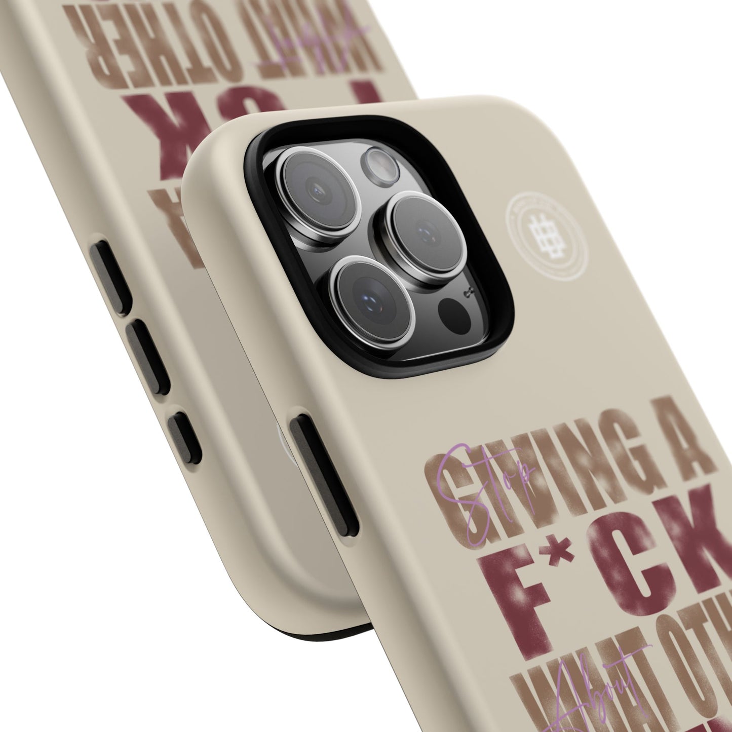 Copy of Tough Cases Phone Case - "Stop Giving a F*ck & Boss Up"