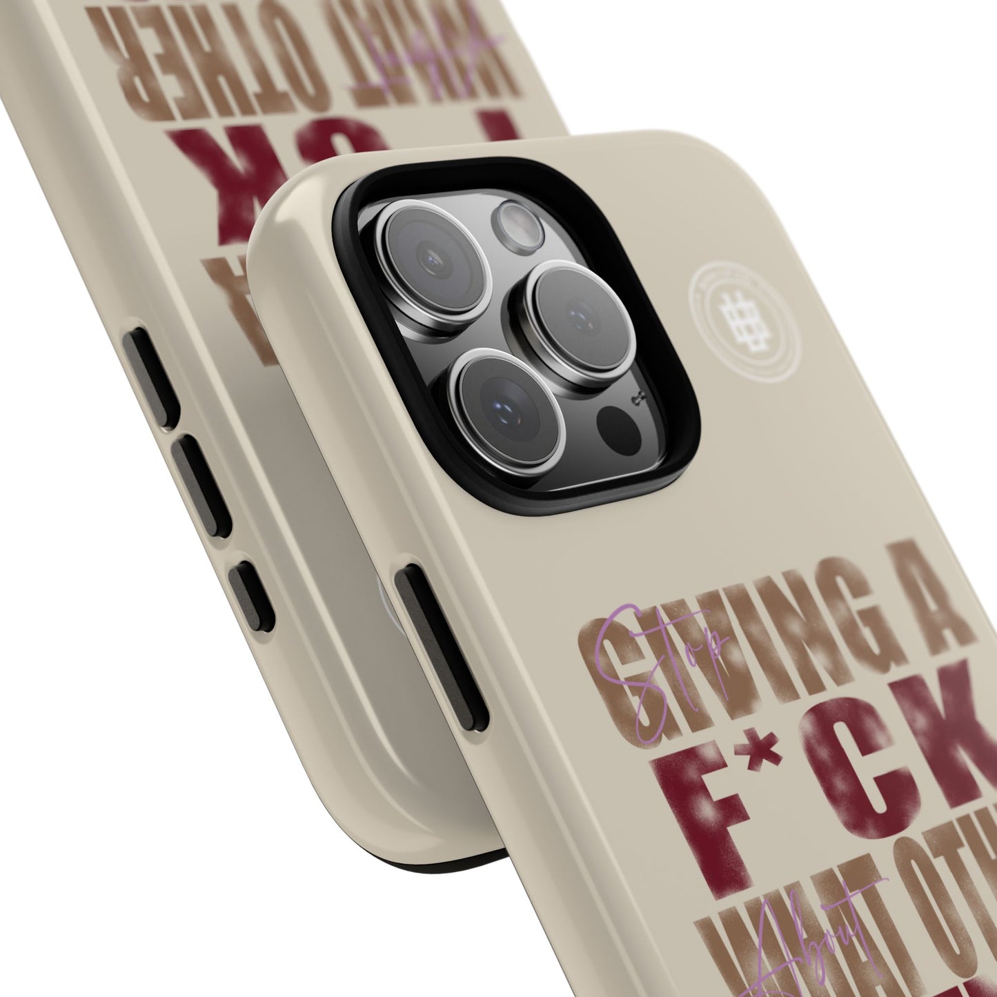 Copy of Tough Cases Phone Case - "Stop Giving a F*ck & Boss Up"