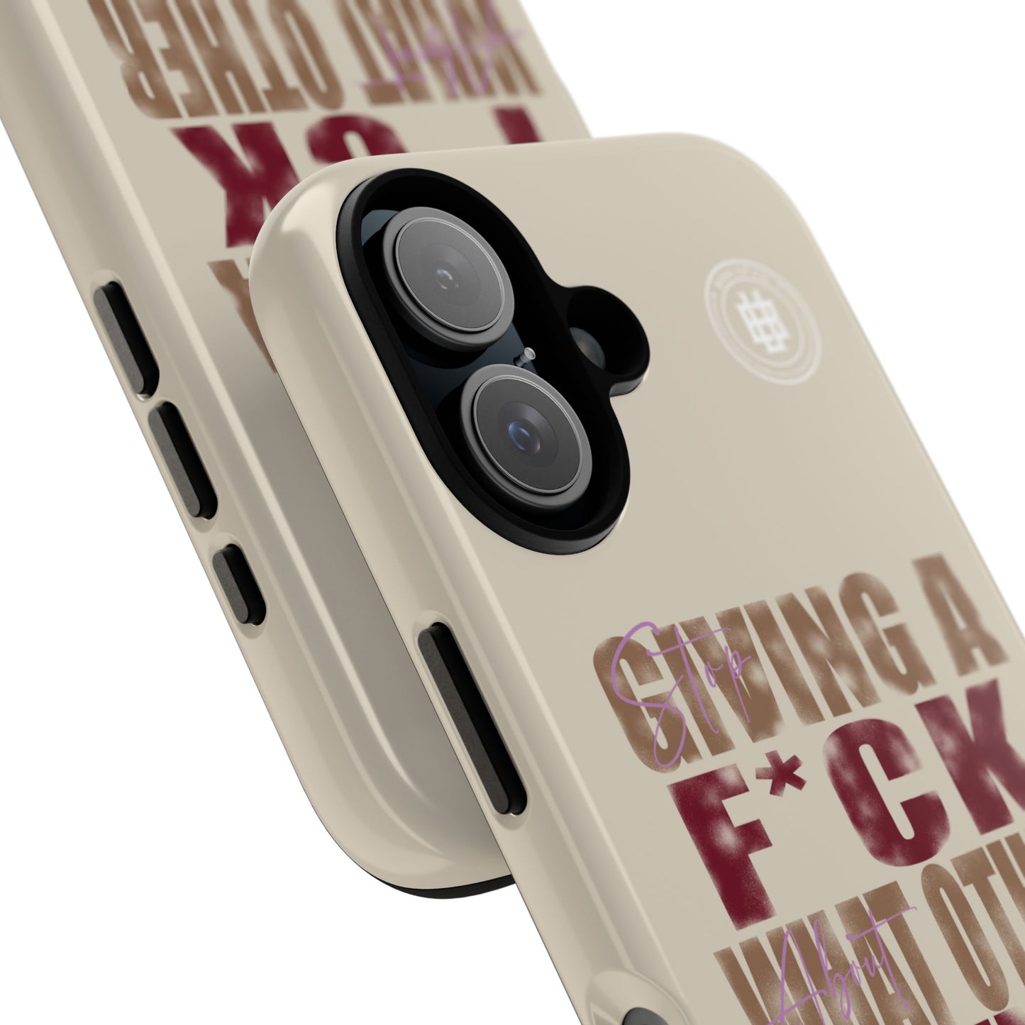 Copy of Tough Cases Phone Case - "Stop Giving a F*ck & Boss Up"