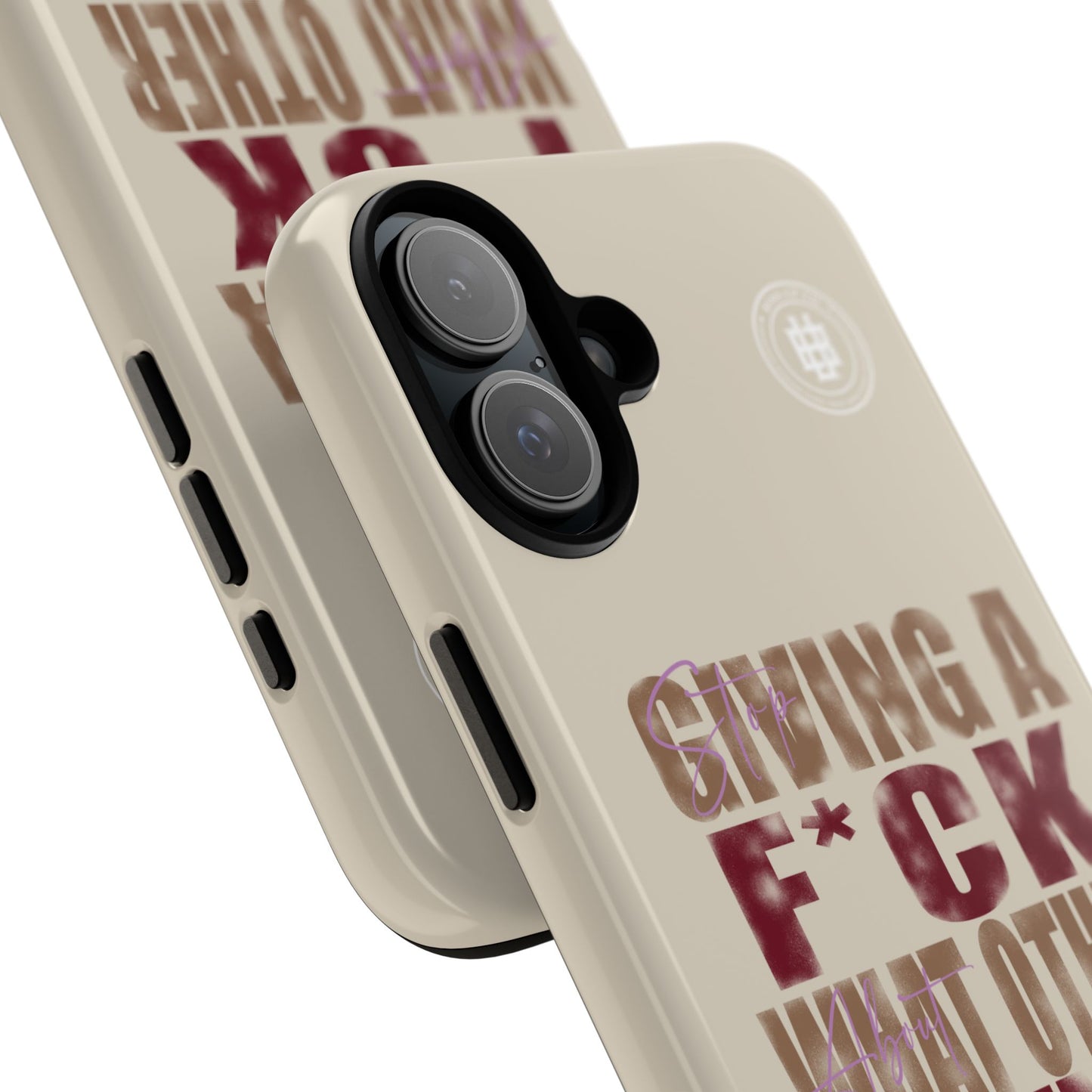 Copy of Tough Cases Phone Case - "Stop Giving a F*ck & Boss Up"